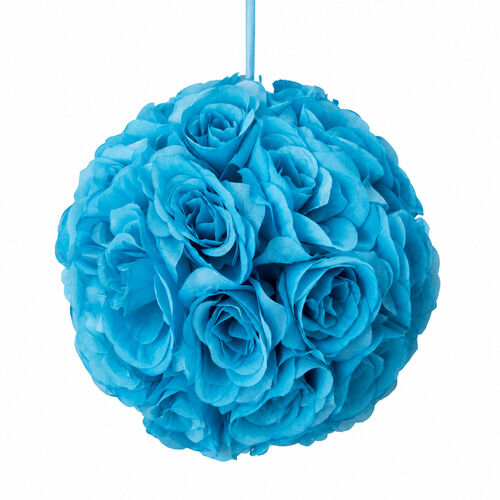 Flower balls - Tiffany blue - 8-inch